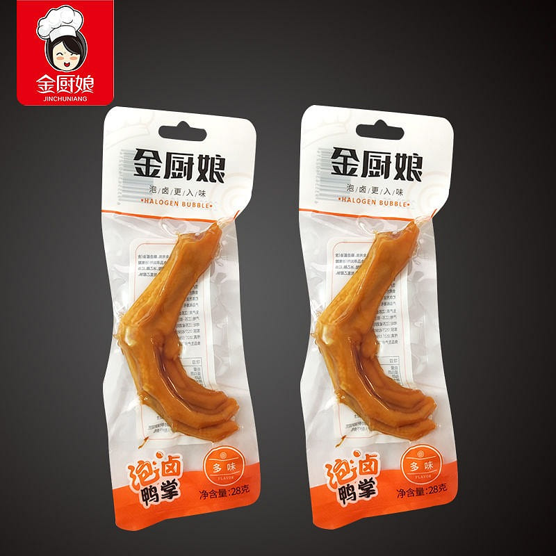 Crispy duck feet with pickled pepper flavor10 pack 280 g