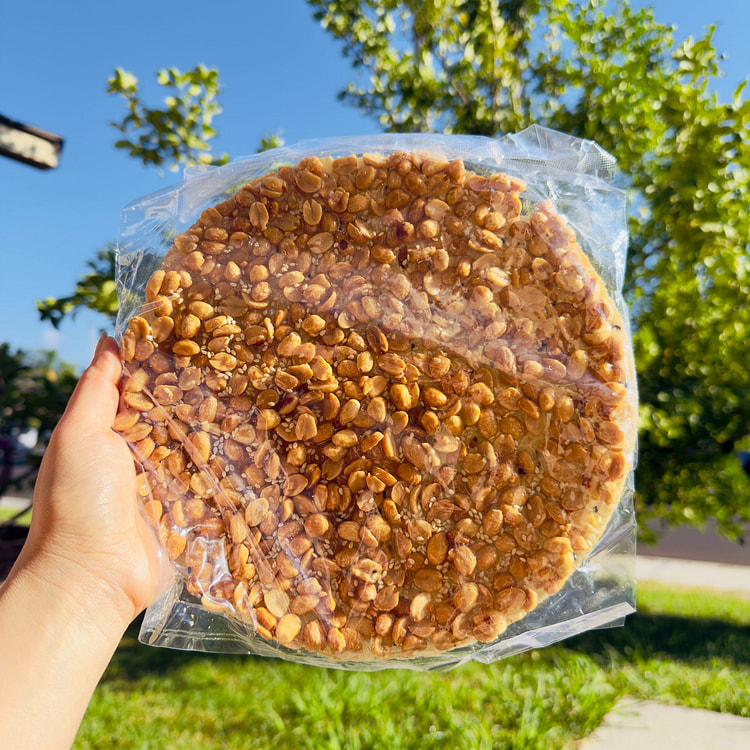 Peanut Rice Paper Crackers 1 pack