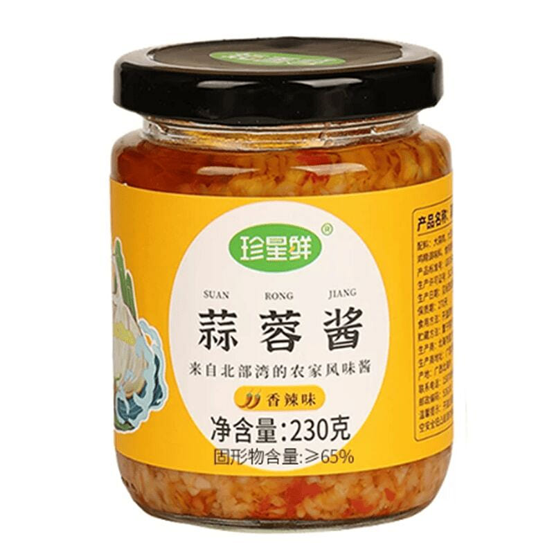 Zhenxing fresh garlic sauce spicy 230g 230 g