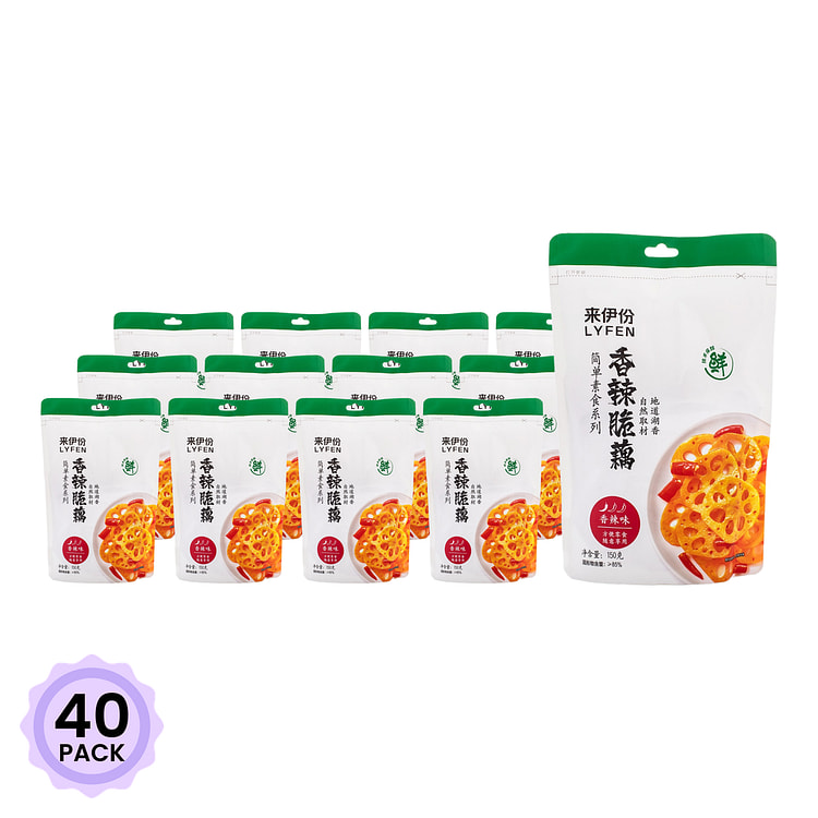 来伊份 香辣脆藕 150 克*40 包