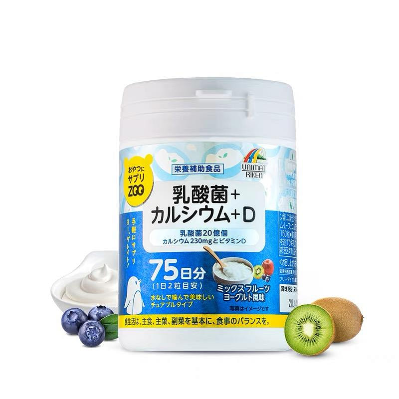 Supplement ZOO Series For Snacks Lactic Acid Bacteria + Calcium + D 150T 1 each