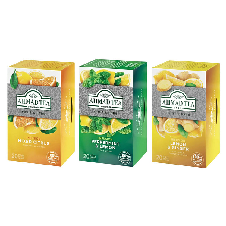 AHMAD TEA - Combo Cool & Fresh Herbal Tea 1 each