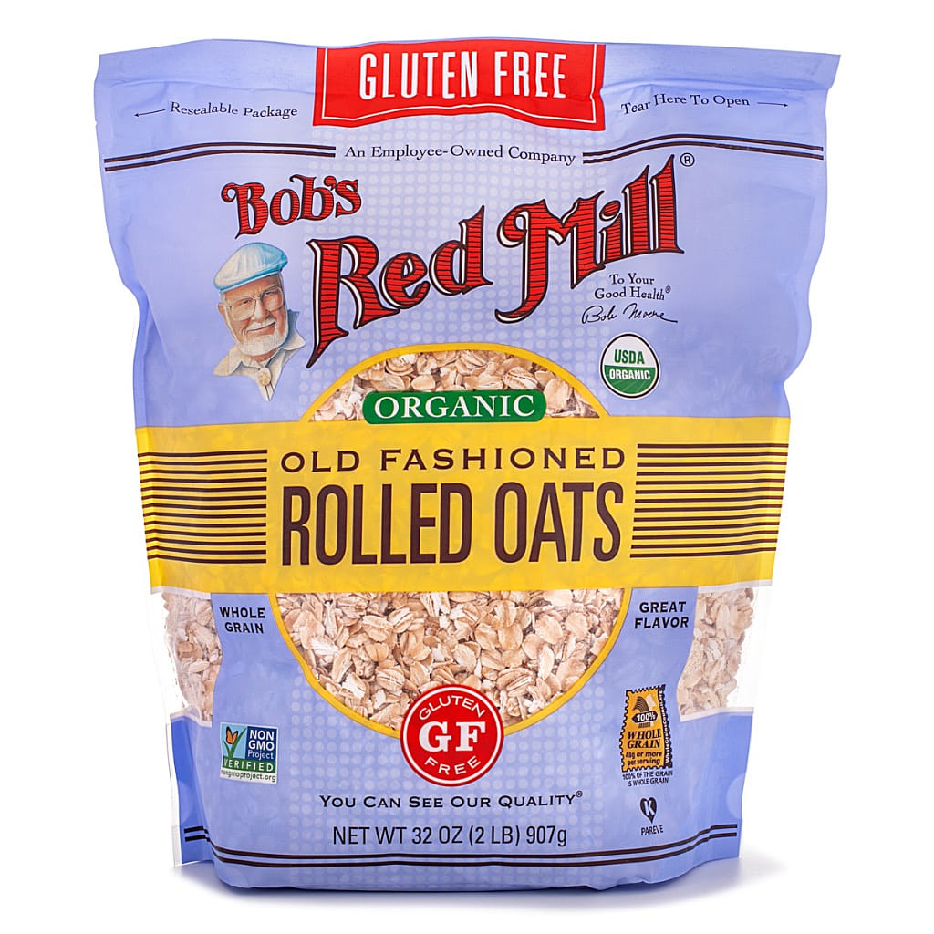 Aveia Orgânica Antiga em Flocos Bob's Red Mill 32 oz