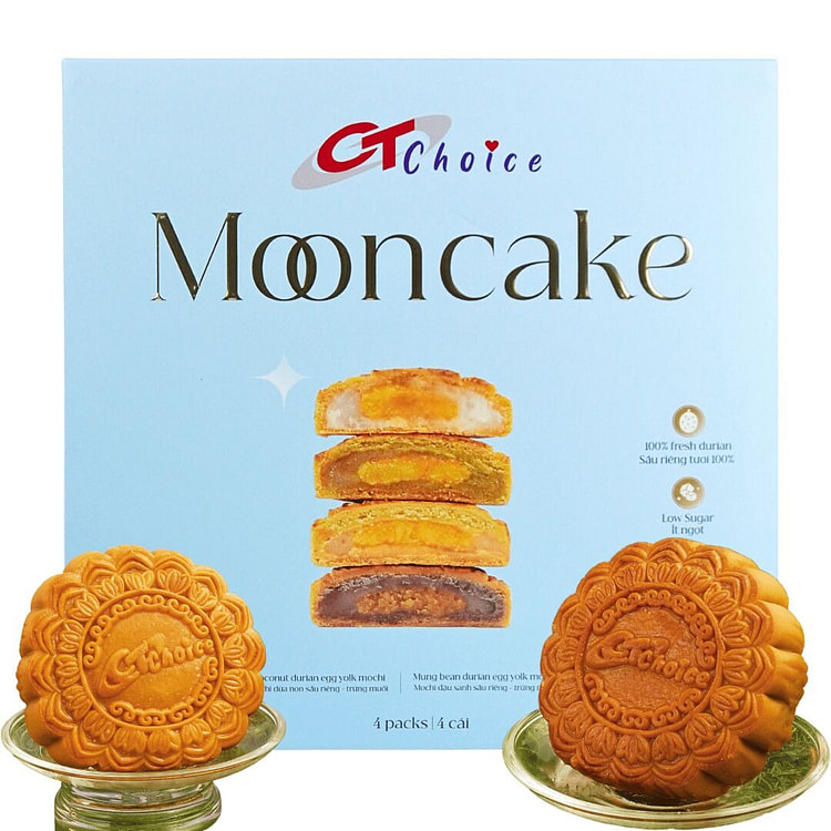 CT Choice Mochi Mooncake Soft & Chewy Single Piece