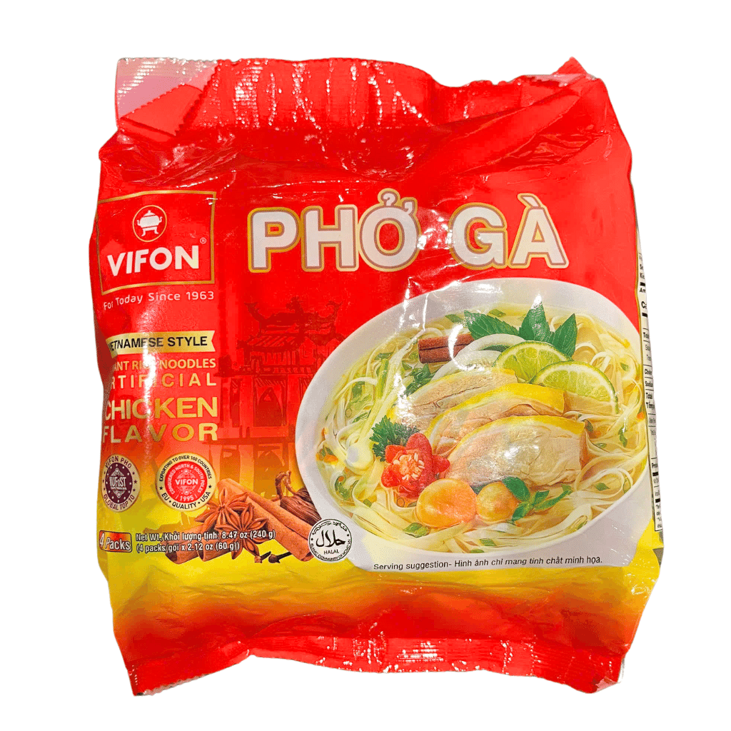 Phở Ăn Liền Vifon Hương Vị Gà 4 gói 8.46 oz