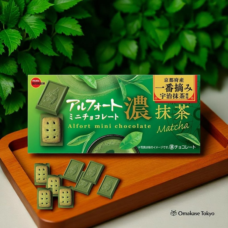 Bourbon Alfort Mini Chocolate Dark Matcha