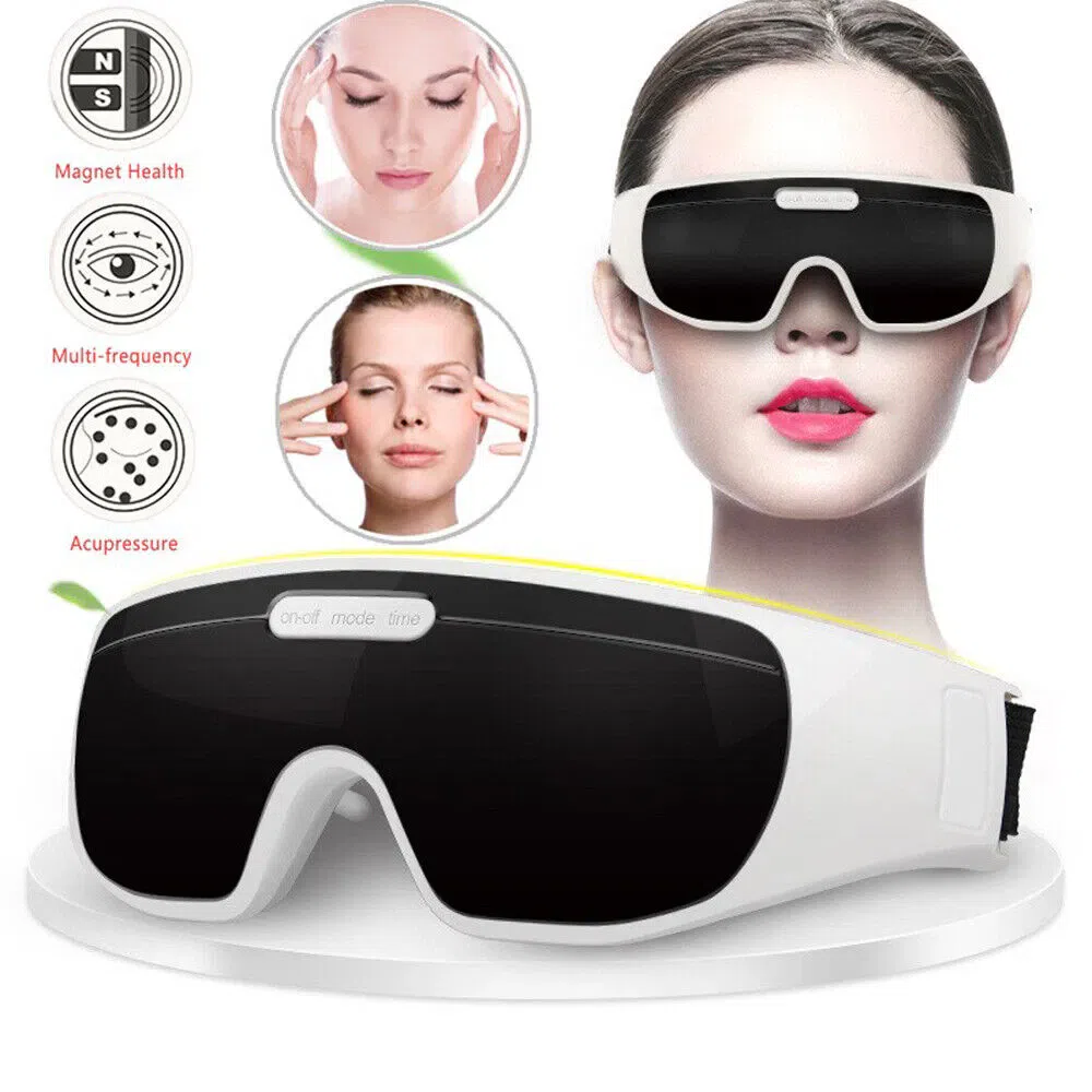 Eye Massager For Migraines And Relaxation – Professional Eye Care Machine Ideal Birthday And Christmas Gift For Family And Friends 1 each