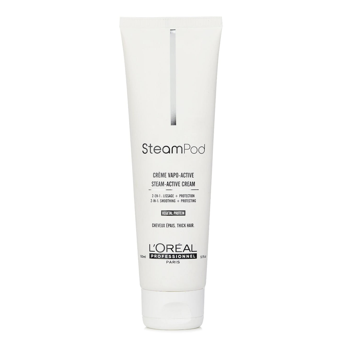 L’Oreal Professionnel Steampod Steam Active Cream (Smoothing + Protecting) (For Thick Hair) 150ml/5.1oz 150 ml