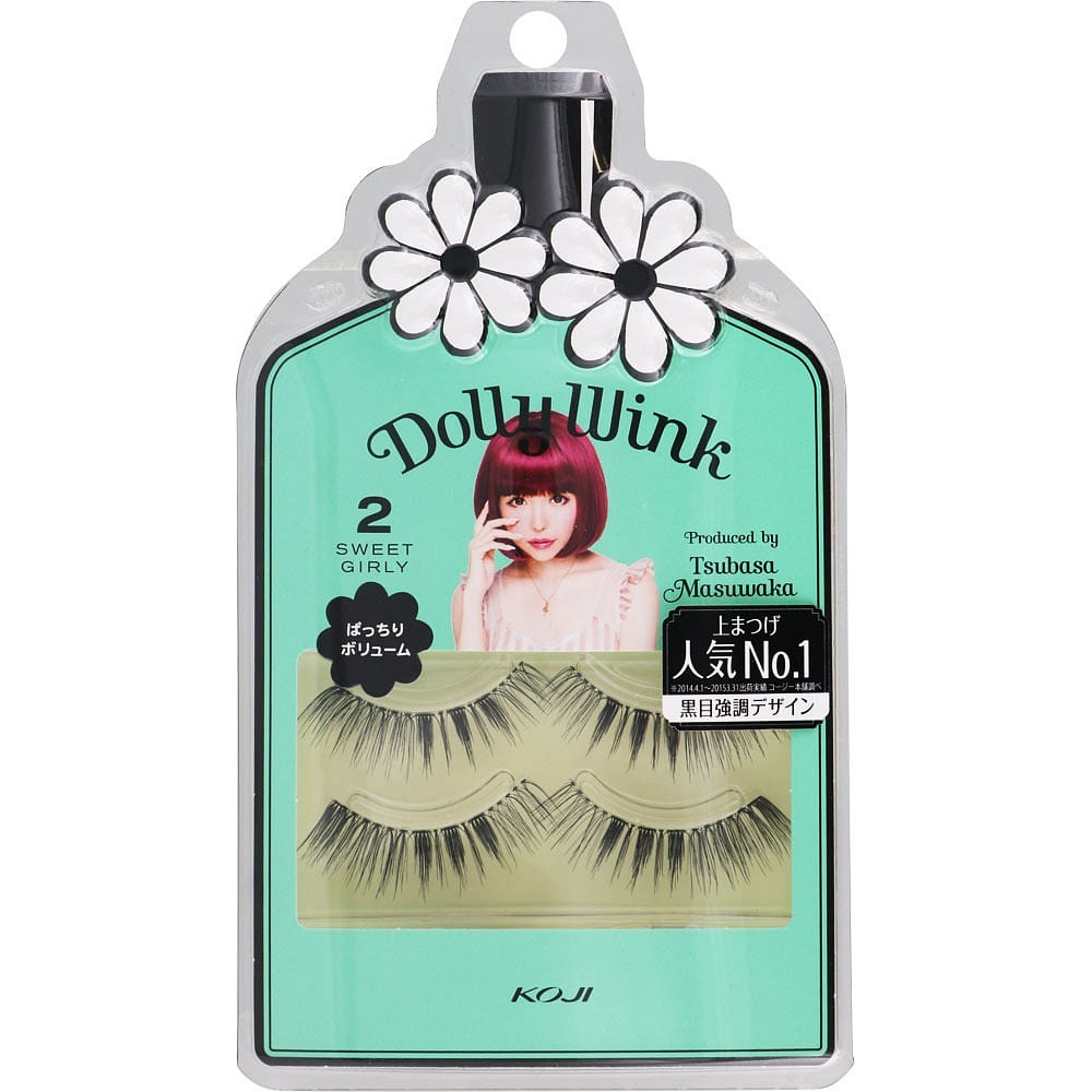 Dolly Wink Eyelash No.2 Sweet Girly [1 set] 1 each