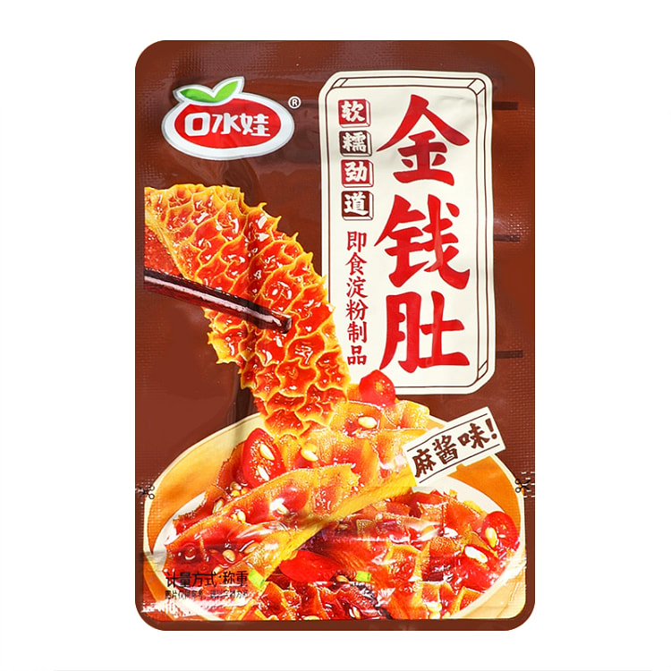口水娃金钱肚魔芋素毛肚麻酱味10g*15 150 克