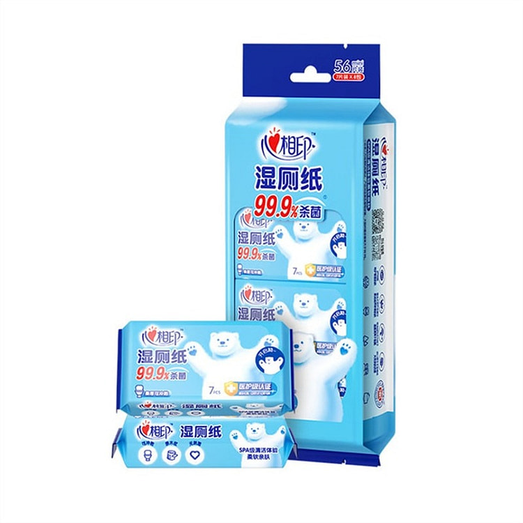 Portable Packs of Wet Toilet Paper: Intimate Hygie 1 box