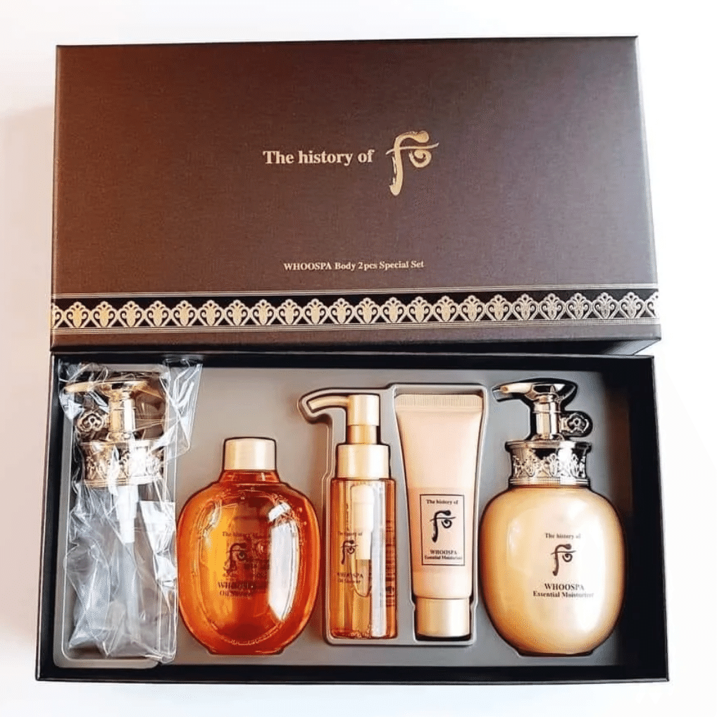 WHOOSPA Body Care Shower Moist 2pcs Special Set 1 box