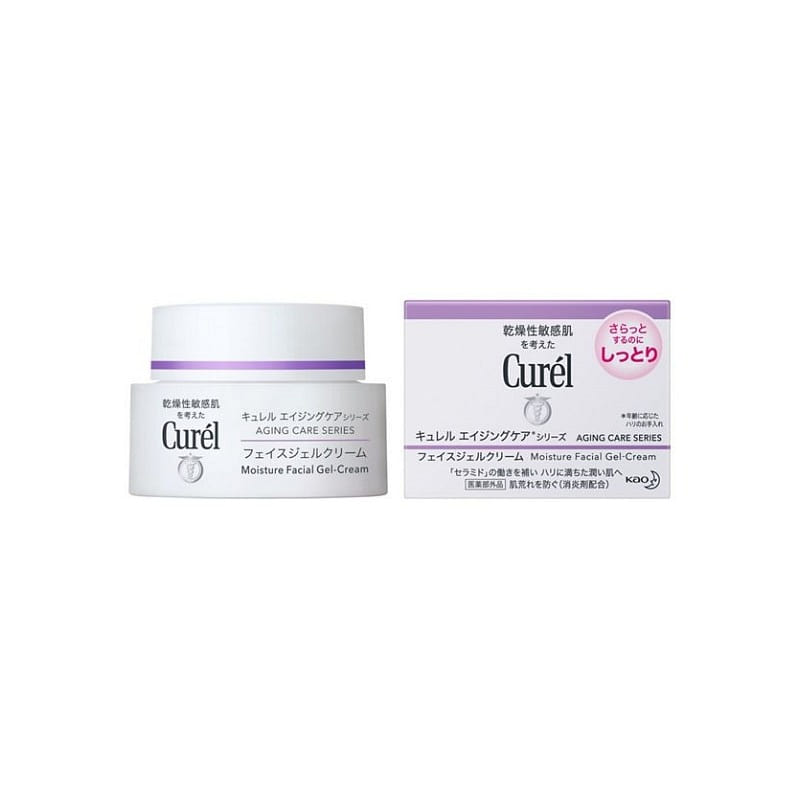 花王 キュレル エイジングケアシリーズ フェイスジェルクリーム 40g 1 個
