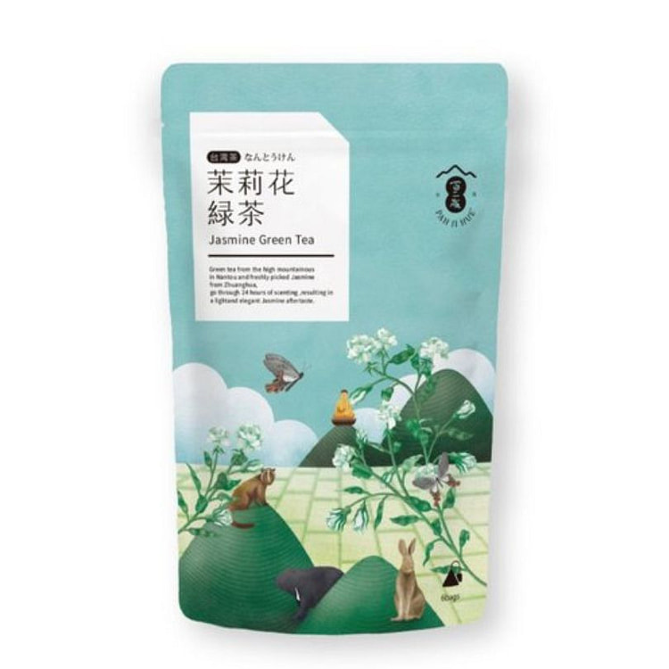 台湾【百二岁】茉莉花绿茶 2gx6包