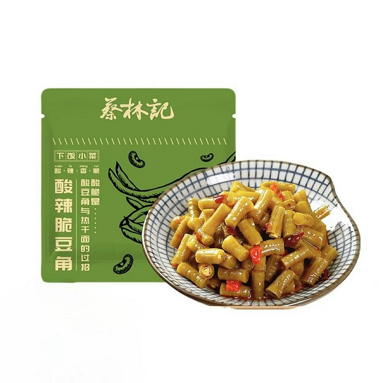【蔡林记】酸辣脆豆角下饭菜开袋即食  1袋 (min 5)