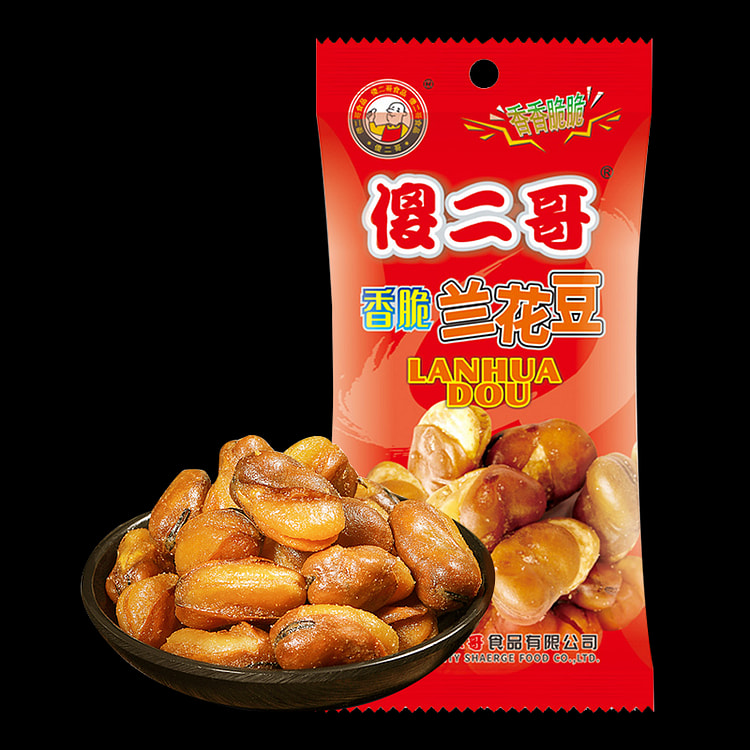 傻二哥麻辣味兰花豆30克