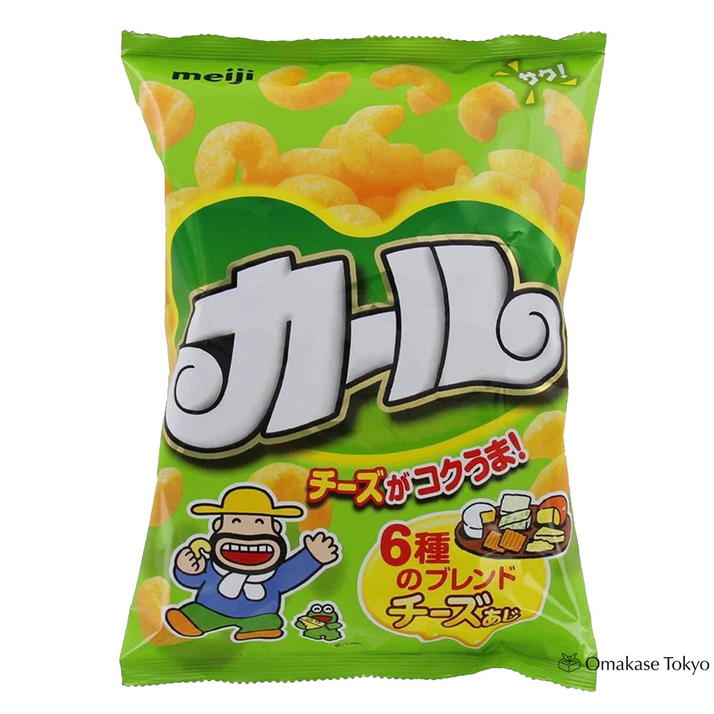 明治卡爾芝士卷玉米泡芙零食 640 克