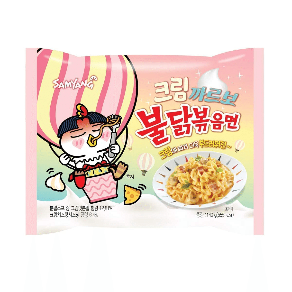 SAMYANG 奶油培根蛋面 Buldak 混合麪條 1 份
