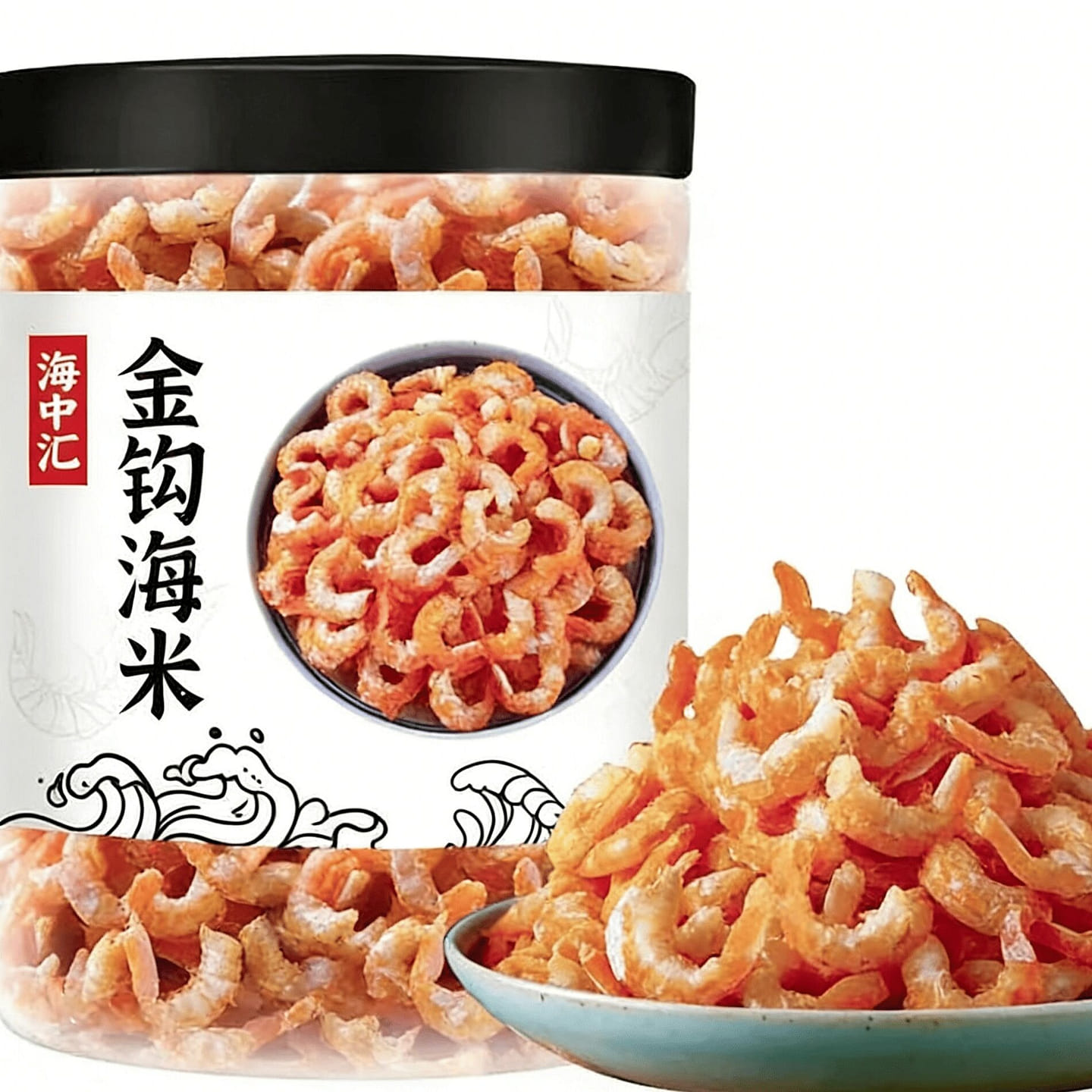 金钩海米虾仁干货虾米虾干淡干不加盐150g 150 克