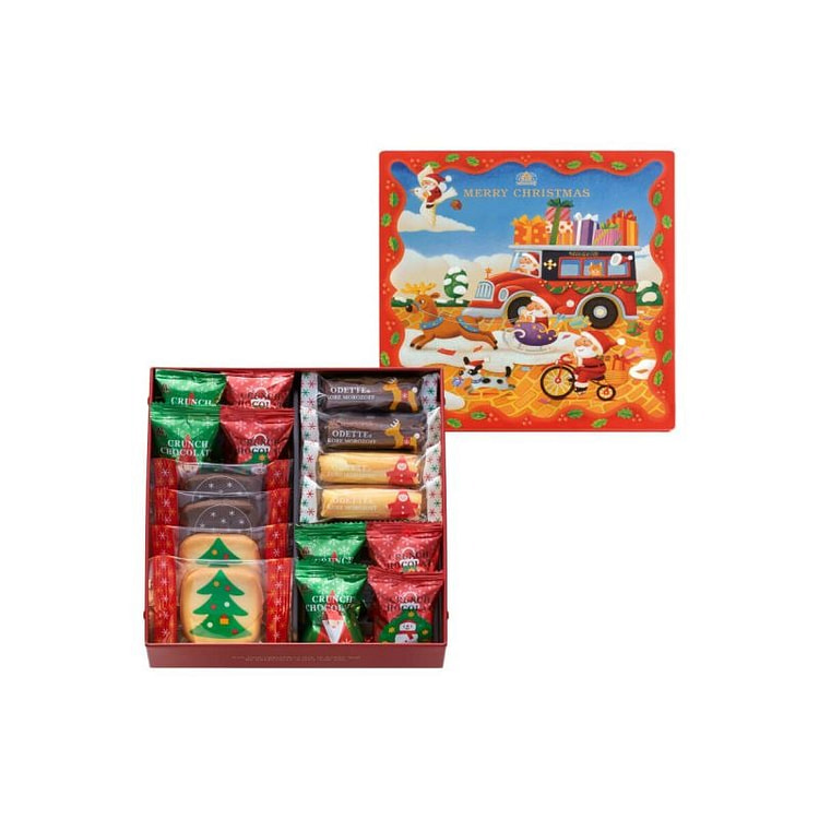 Japan MOROZOF Christmas CollectionChocolate & Cookie Gift Box 19pieces