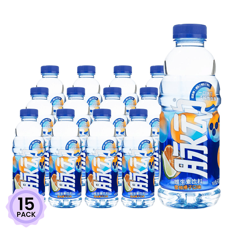 Danone 유자향 이온음료 600 밀리리터*15 팩