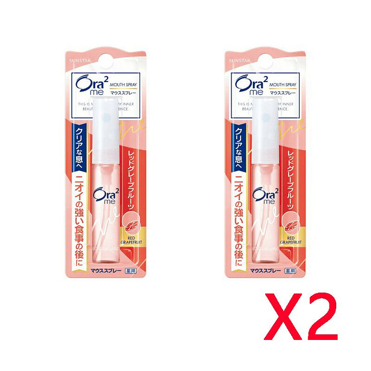 Ora2 Grapefruit Mouth Spray 6ml 2pcs 1 each