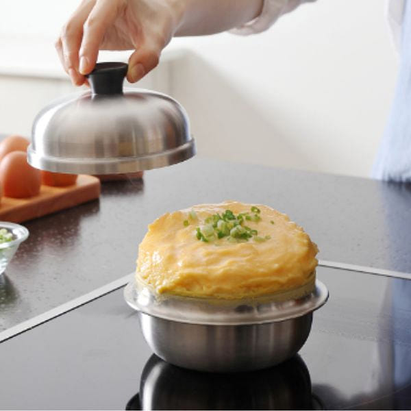IH Induction Three Layer Steamed Egg Pot 14cm 1 each