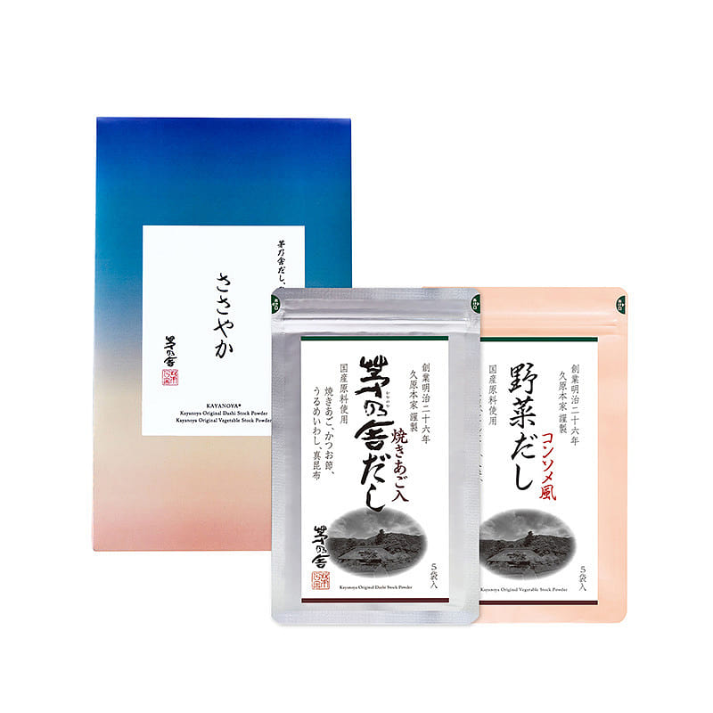 Kayanoya Dashi Gift Set Fish and Vegetable Broth 1 box