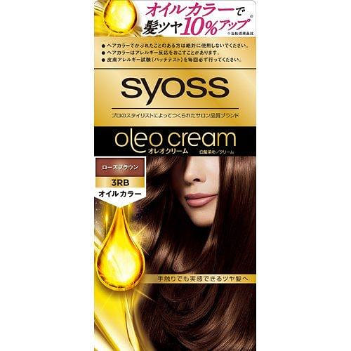 Saiose Oilio Cream Hair Color 3RB Rose Brown 1 count