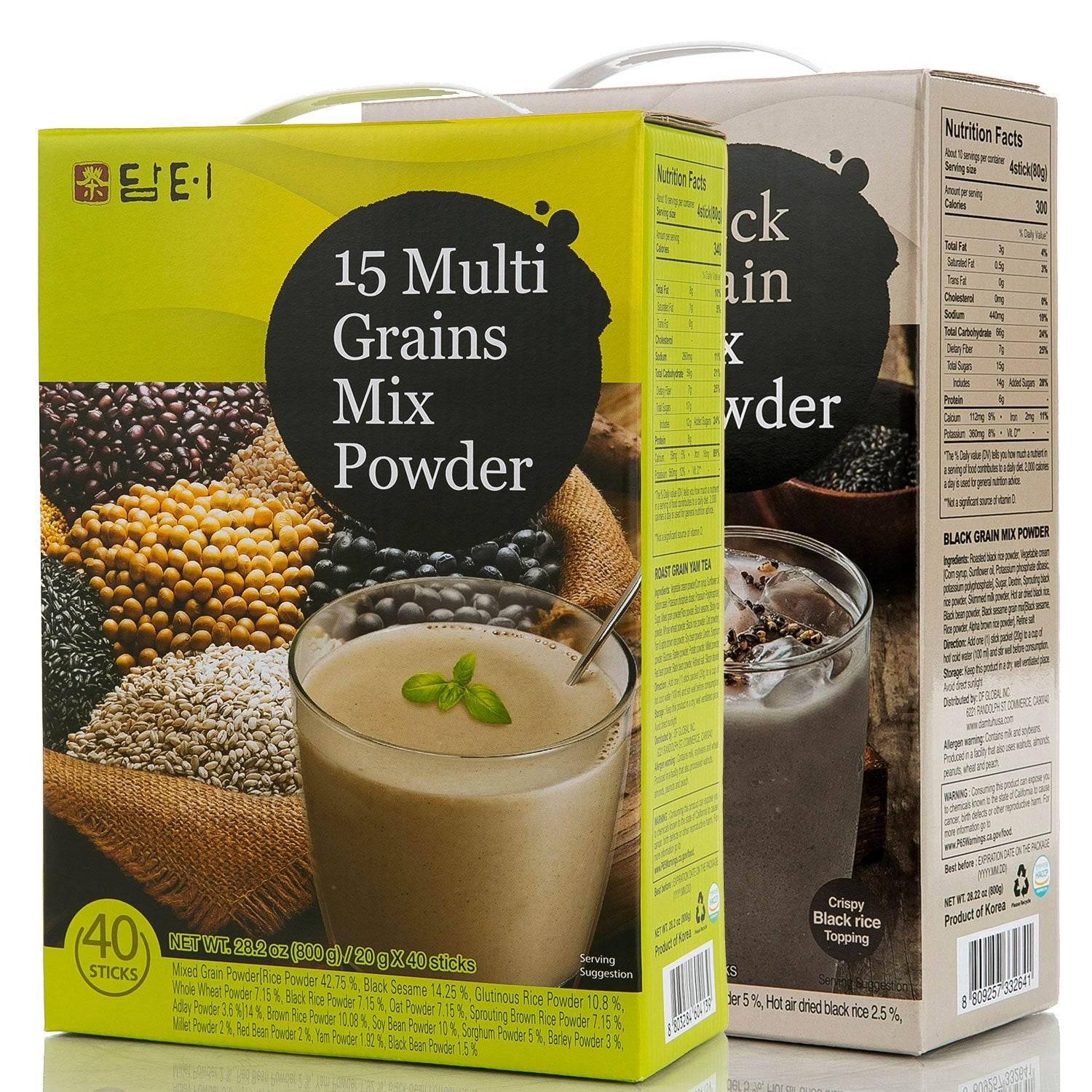 Damtuh 15 Grains Black Grains Mixed Powder 2 Boxes Weee 