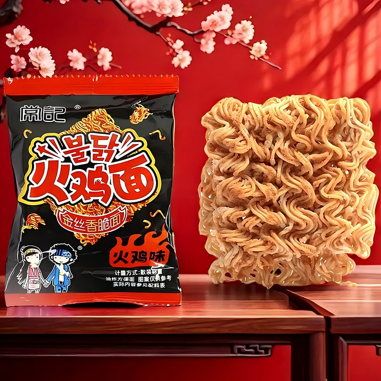 常记掌心脆火鸡面味干脆方便面20g*6袋 120 克
