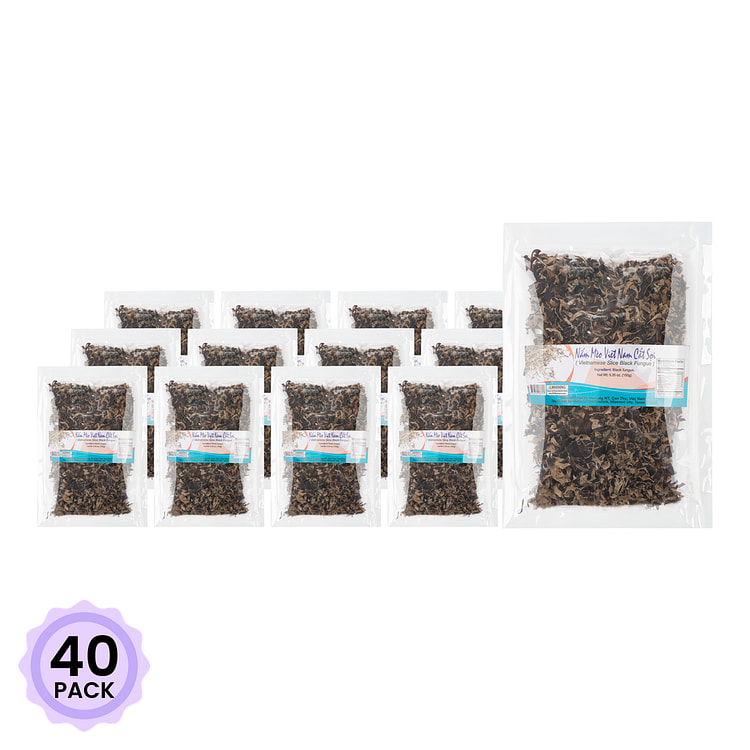 Mekong Vietnamese Sliced Black Fungus 150 그램*40 팩