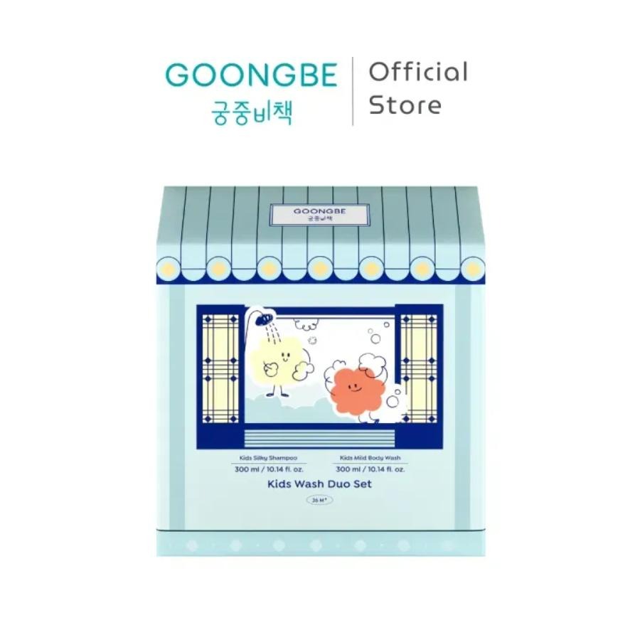 GOONGBE Kids Wash Duo - Shampoo & Body Wash 600 밀리리터