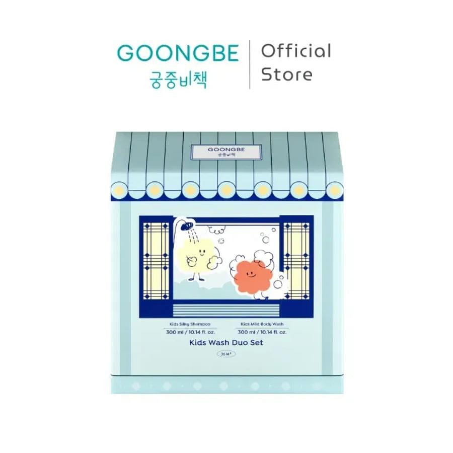 GOONGBE Kids Wash Duo - Shampoo & Body Wash 600 ml
