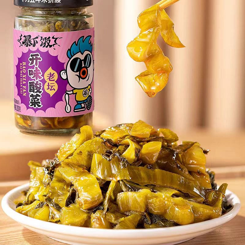 Ji Xiang Ju Lao Tan sauerkraut 200g*1 can 200 グラム