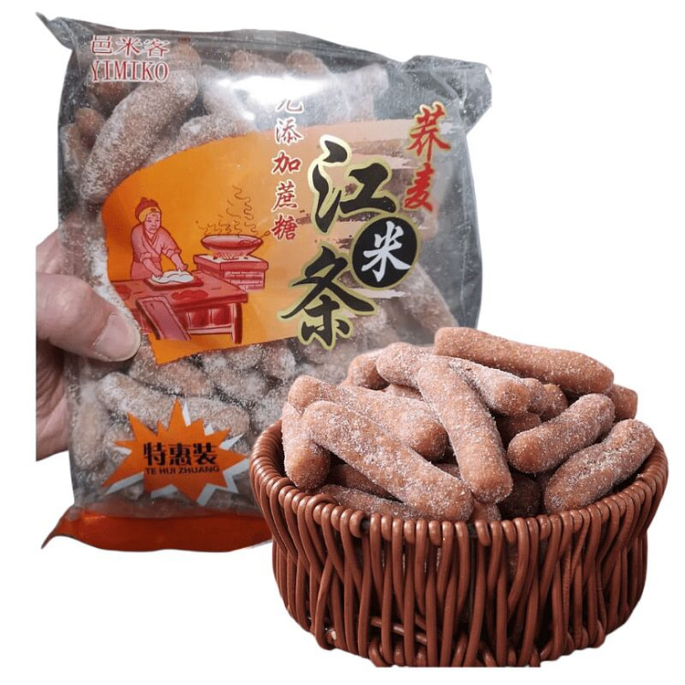 邑米客 荞麦粗粮江米条 老式传统老味道 1袋