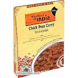 Kitchens of India Pindi Chana – Chick Peas Curry (Ready-to-Eat), 10 oz box 10 oz