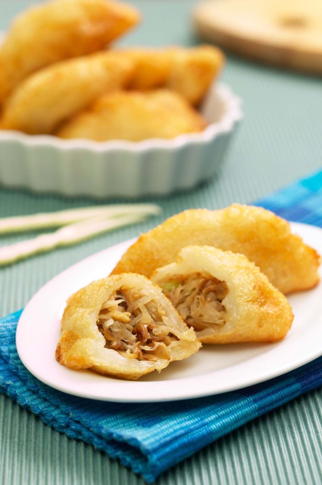 Deep Fried Meat Dumpling Weee!