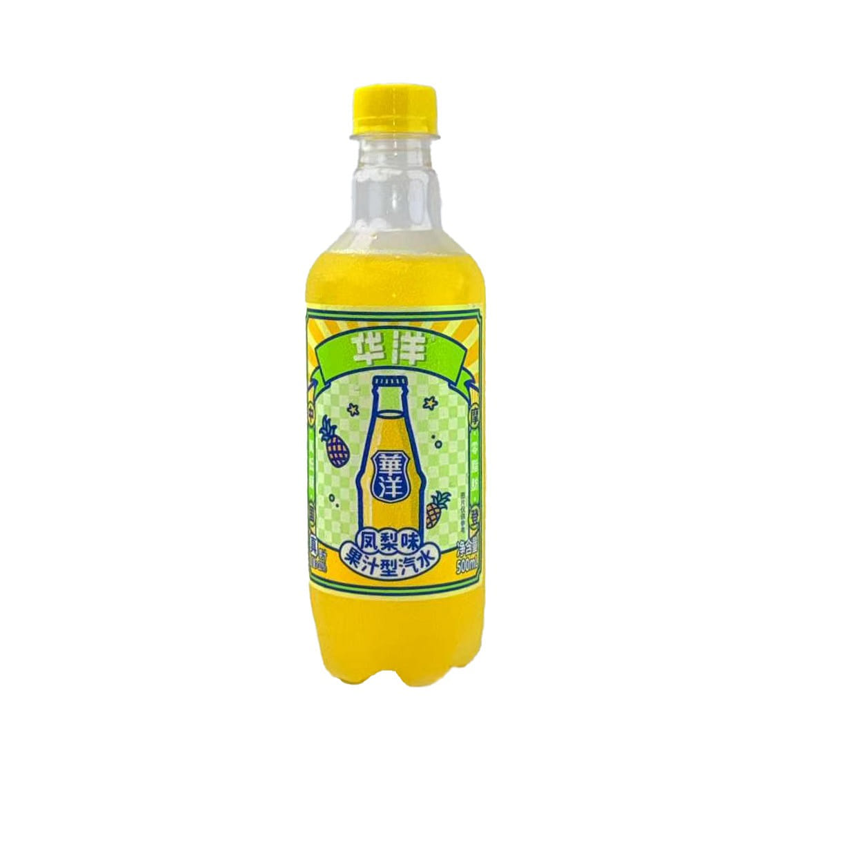 Huayang Fruit Juice Soda Pineapple Flavor 500 ml