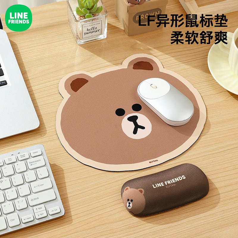 Mouse pad non-slip wear-resistant wrist soft pads 1 each