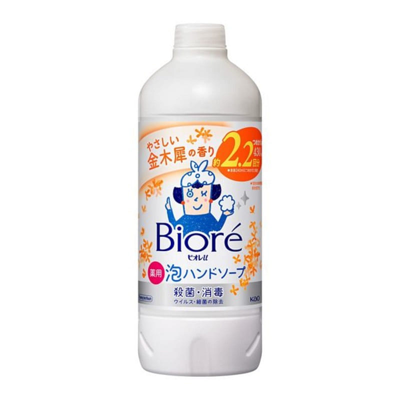 KAO Biore U Foam Hand Soap Osmanthus (Refill) 430 ml