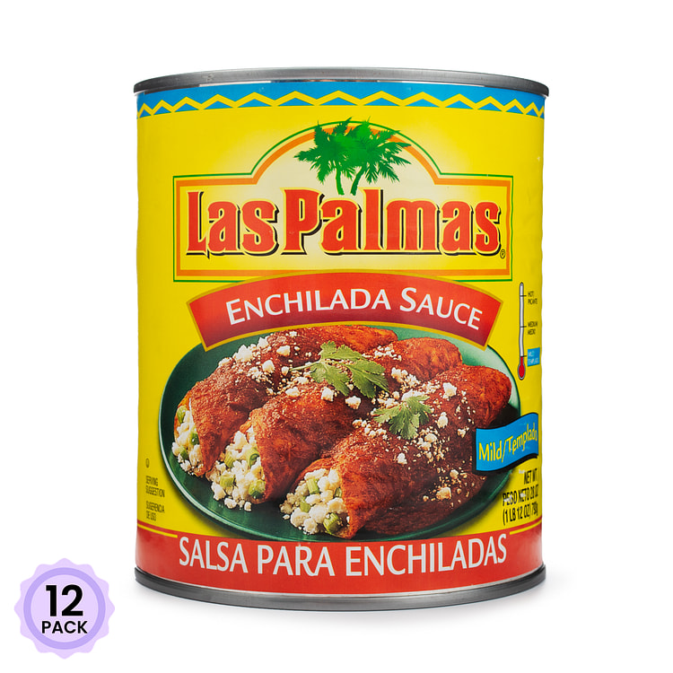 Las Palmas 墨西哥卷饼酱 微辣 28 盎司*12 包
