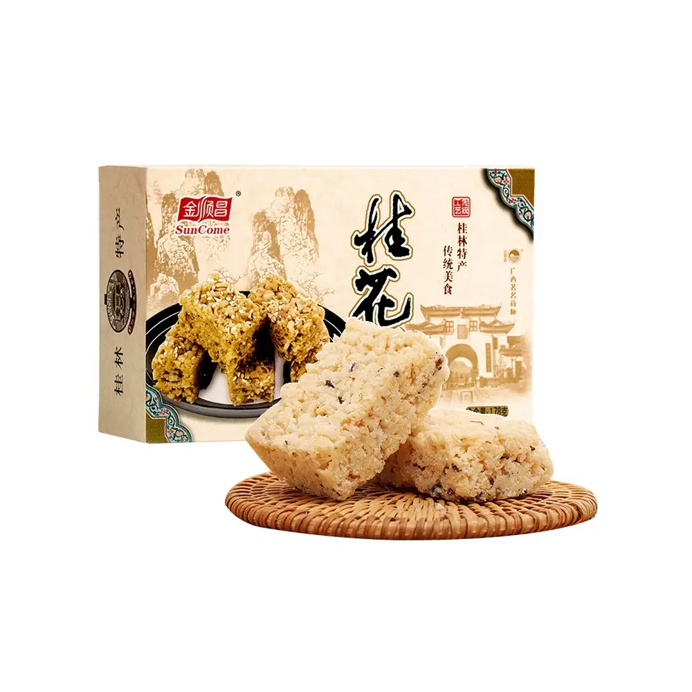 Guangxi Guilin specialty osmanthus crisp *1 box 178 g