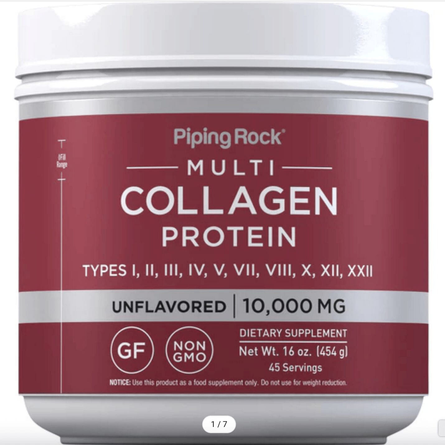 Multi Collagen Protein Powder, 10,000 mg (per serv 1 bottle