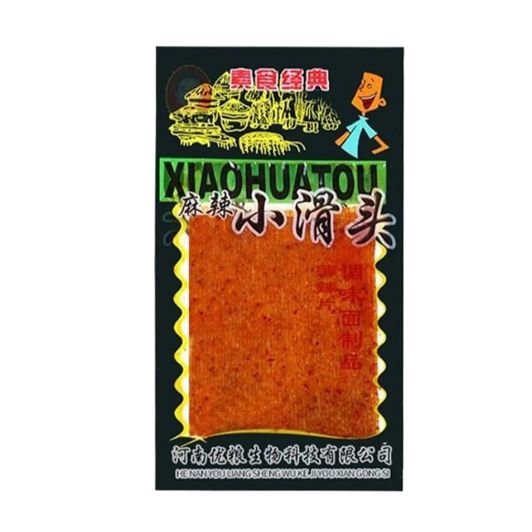 小滑头薄辣片辣条小包装8090回忆怀旧零食18g*1包