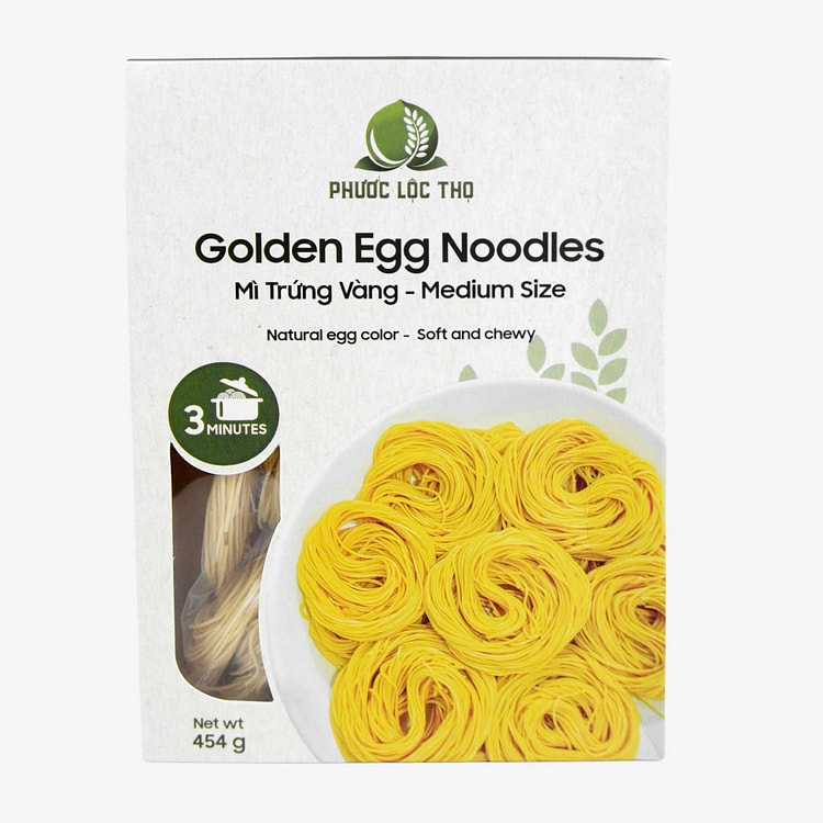 [ Phuoc Loc Tho ] Medium Egg Noodles 454gr 1 count