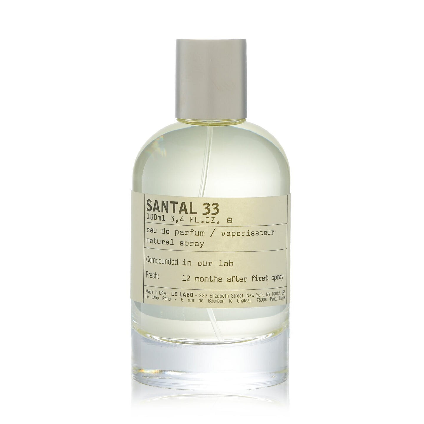 Le Labo Santal 33 Eau De Parfum Spray 100 ml