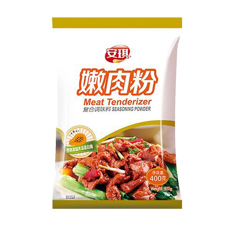 安琪嫩肉粉腌制烧烤牛羊鸡肉串调味料 400g