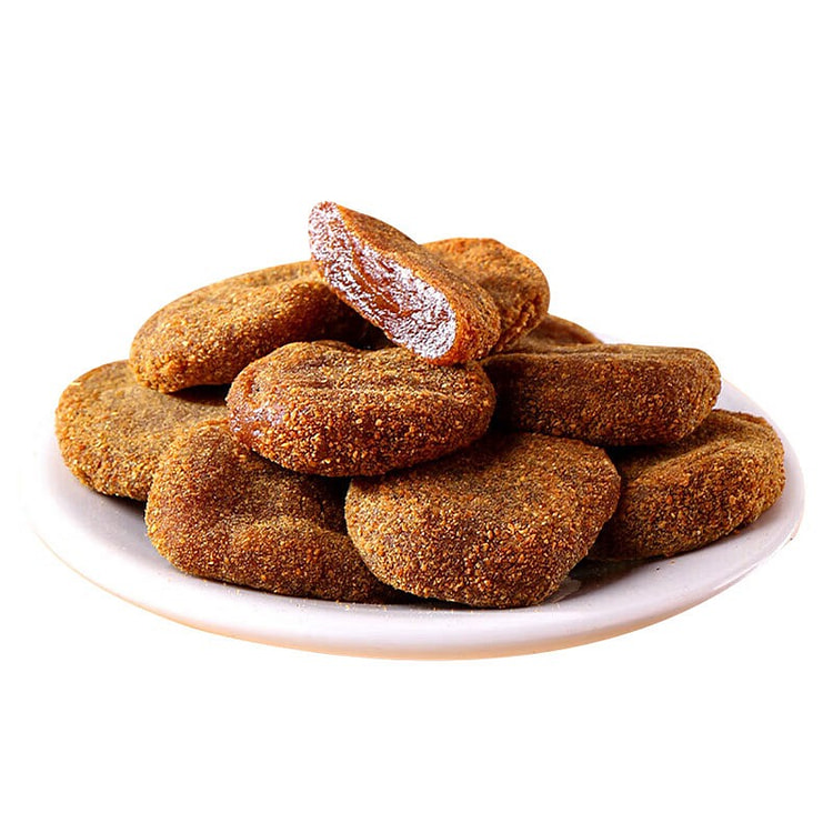 麦酥园 陈皮酸枣饼酸枣糕点心零食蜜饯250g