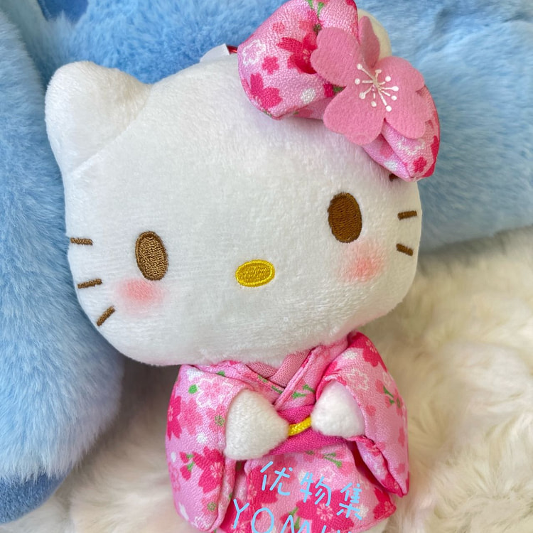 三丽鸥 Hello Kitty 樱花和服公仔挂件环保袋